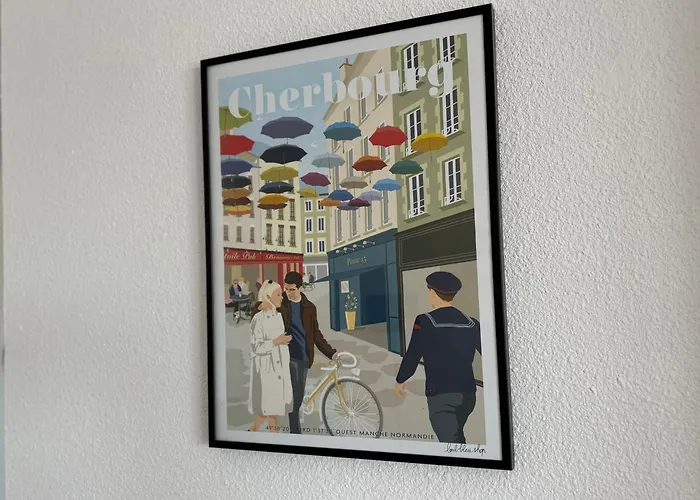 L\'Air Marin Apt Avec Belle Terrasse Vue Degagee Sejour Lumineux 10 Mn A Pied Mer Et Centre Port En Bessin, Tous Commerces Et Restaurants, Proche Bayeux Et Omaha Beach