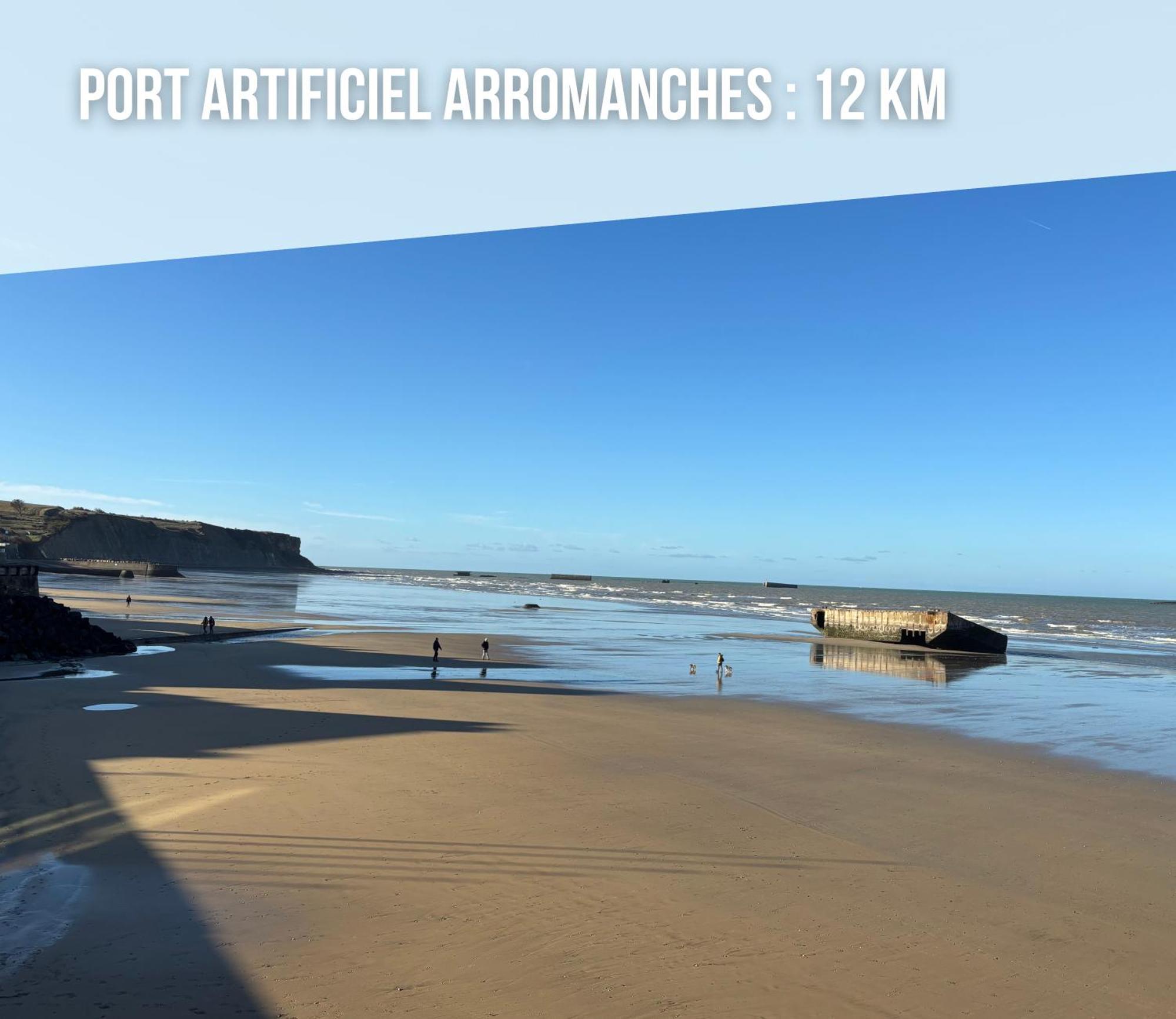 Apartment L'Air Marin Apt Avec Belle Terrasse Vue Degagee Sejour Lumineux 10 Mn A Pied Mer Et Centre Port En Bessin, Tous Commerces Et Restaurants, Proche Bayeux Et Omaha Beach Port-en-Bessin-Huppain